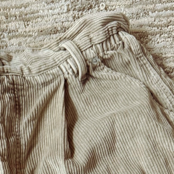 FREE PEOPLE CAMMIE SLOUCHY OVERSIZED CORD SHORTS S M - Picture 7 of 7